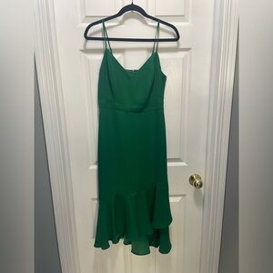 Banana Republic Emerald/Kelly Green -Size 4 - cocktail midi dress